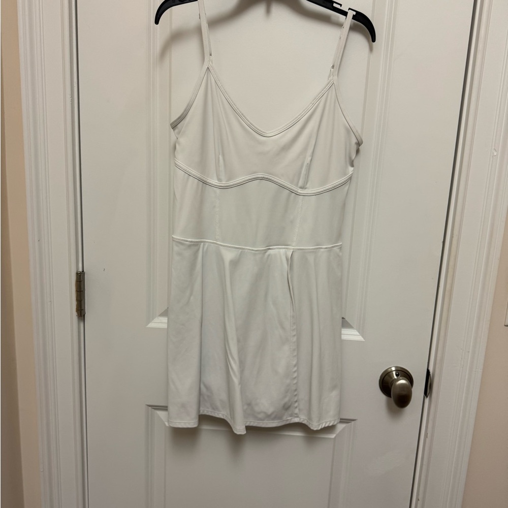 Women's white active dress